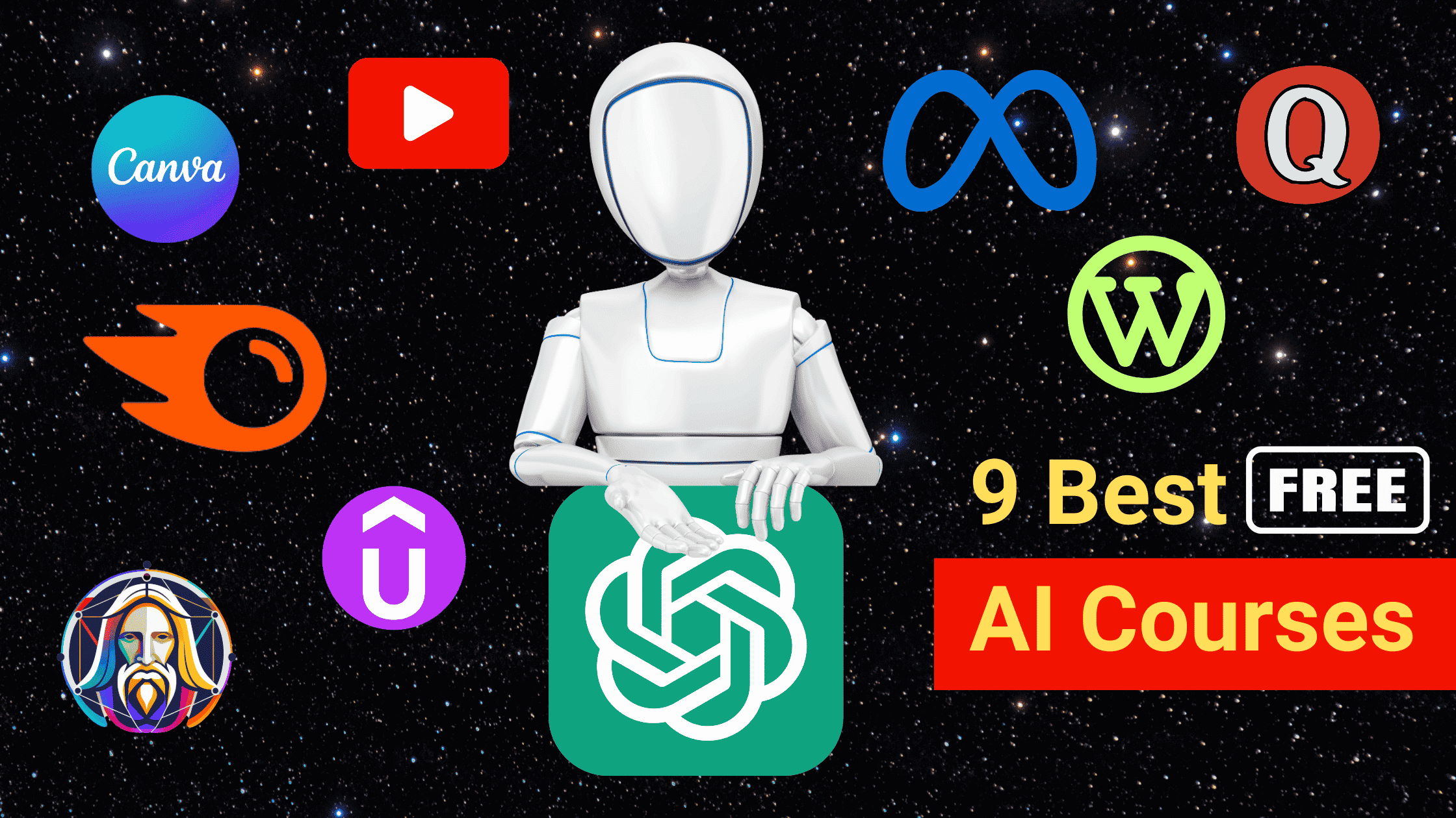 You are currently viewing AI Courses: 9 Best ChatGPT & AI Courses (Free to Watch)